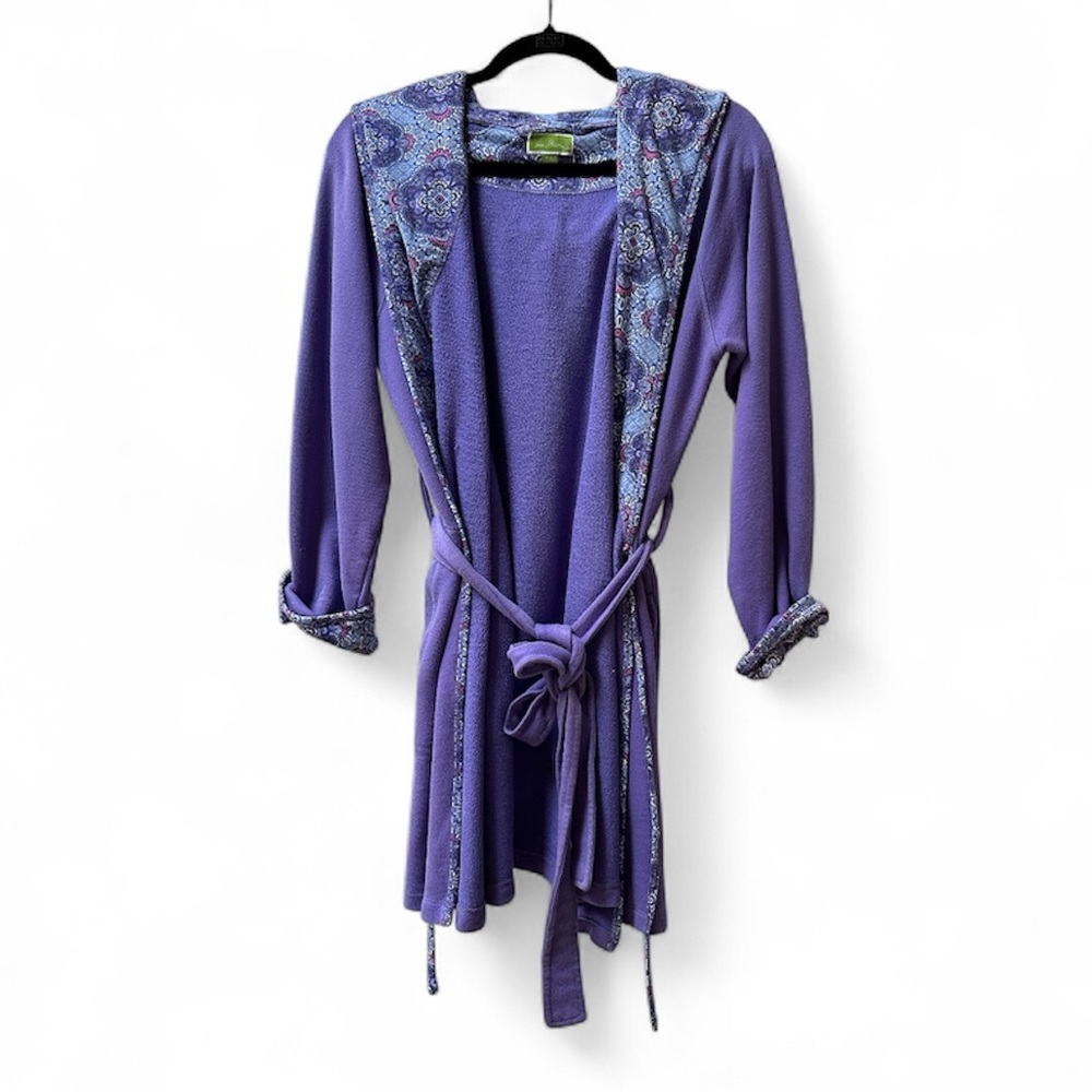 Vera Bradley Purple and Blue Robe